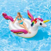 Надувной плот "Единорог" UNICORN RIDE-ON 201х140х97 см INTEX 57561NP